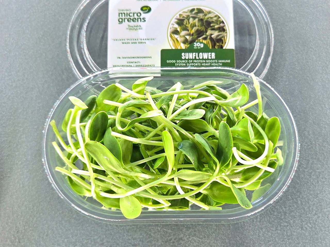 Sunflower Microgreens